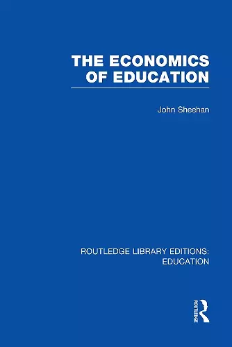 The Economics of Education cover