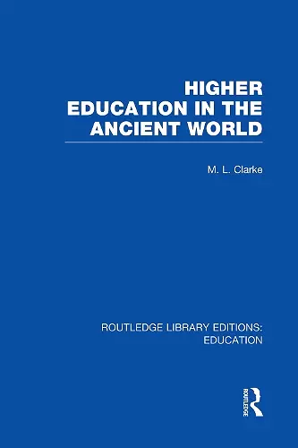 Higher Education in the Ancient World cover