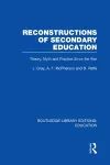 Reconstructions of Secondary Education cover