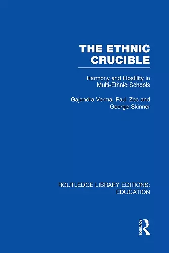 The Ethnic Crucible (RLE Edu J) cover