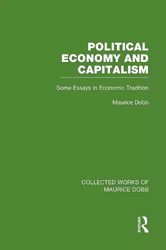 Political Economy and Capitalism cover