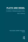 Plato and Hegel (RLE: Plato) cover