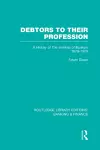 Debtors to their Profession (RLE Banking & Finance) cover