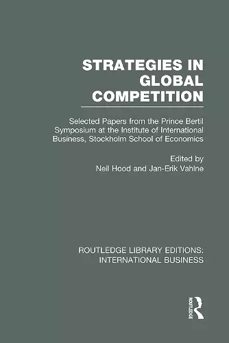 Strategies in Global Competition (RLE International Business) cover