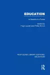 Education  (RLE Edu L Sociology of Education) cover