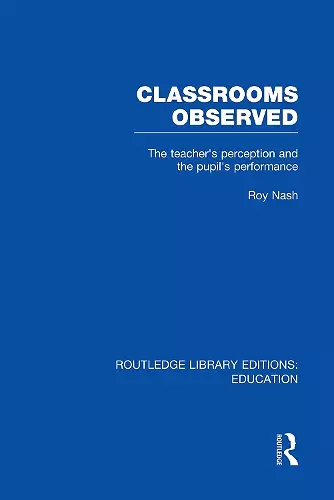 Classrooms Observed (RLE Edu L) cover