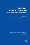 Special Education and Social Interests (RLE Edu M) cover