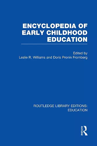 Encyclopedia of Early Childhood Education cover