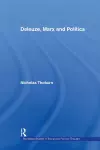 Deleuze, Marx and Politics cover