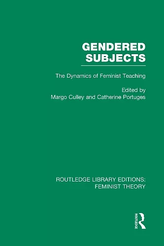 Gendered Subjects (RLE Feminist Theory) cover