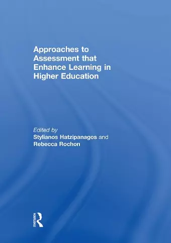 Approaches to Assessment that Enhance Learning in Higher Education cover