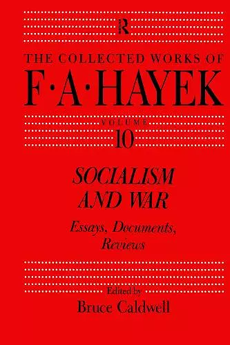 Socialism and War cover