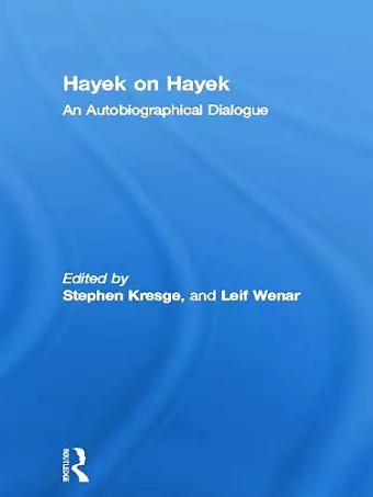 Hayek on Hayek cover