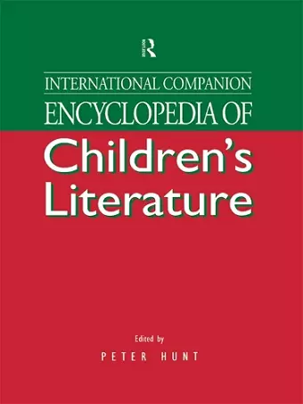 International Companion Encyclopedia of Children's Literature cover