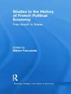 Studies in the History of French Political Economy cover