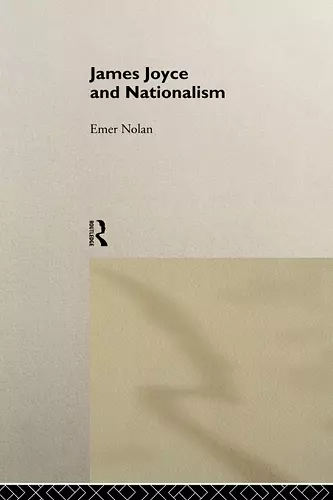 James Joyce and Nationalism cover