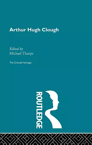 Arthur Hugh Clough cover
