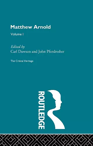 Matthew Arnold cover