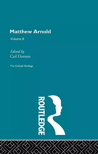 Matthew Arnold cover