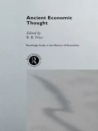 Ancient Economic Thought cover