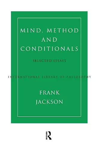 Mind, Method and Conditionals cover