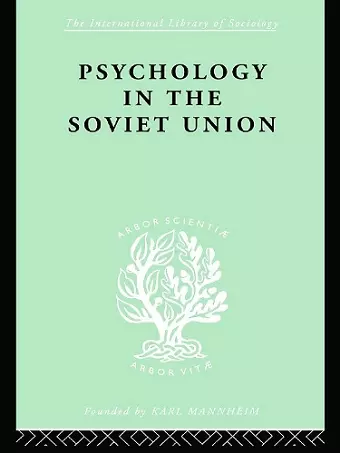 Psychology in the Soviet Union Ils 272 cover