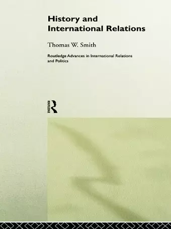 History and International Relations cover