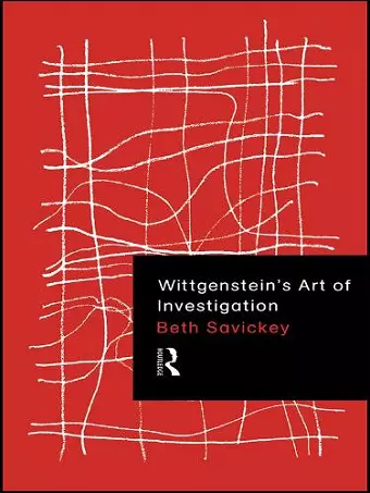 Wittgenstein's Art of Investigation cover