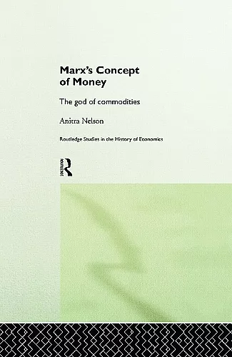 Marx's Concept of Money cover