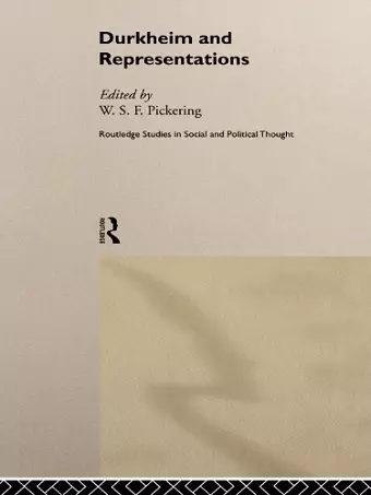 Durkheim and Representations cover