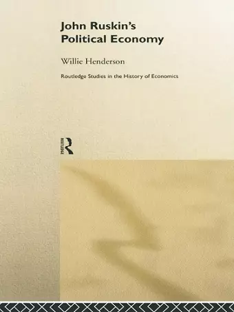 John Ruskin's Political Economy cover