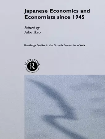 Japanese Economics and Economists since 1945 cover