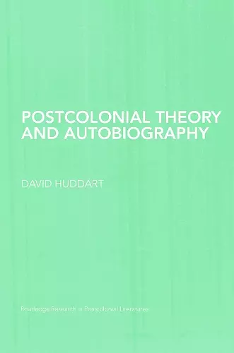 Postcolonial Theory and Autobiography cover