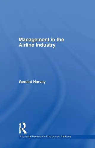 Management in the Airline Industry cover
