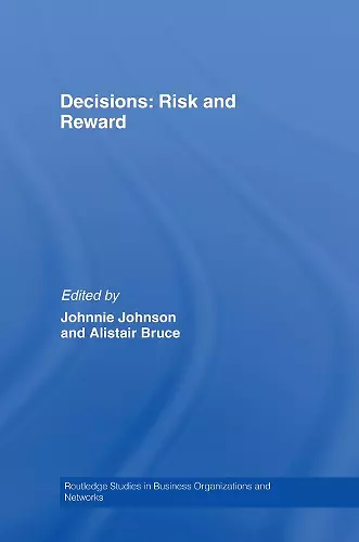 Decisions: Risk and Reward cover