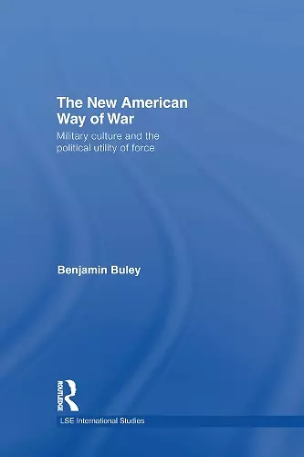 The New American Way of War cover