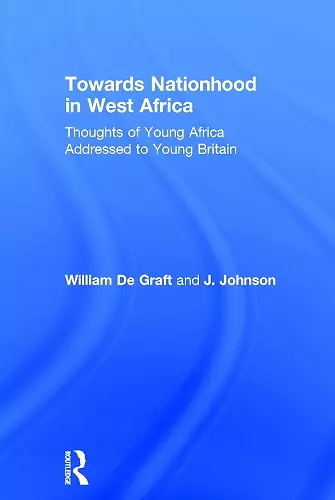 Towards Nationhood in West Africa cover