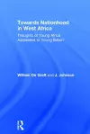 Towards Nationhood in West Africa cover