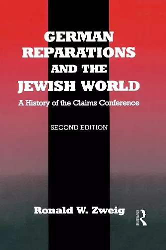 German Reparations and the Jewish World cover