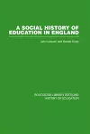 A Social History of Education in England cover