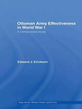 Ottoman Army Effectiveness in World War I cover