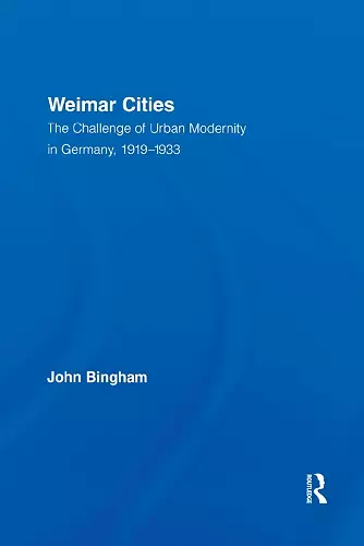 Weimar Cities cover