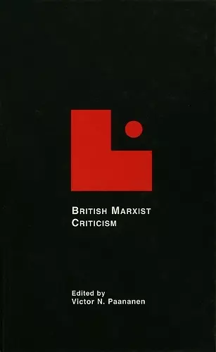 British Marxist Criticism cover