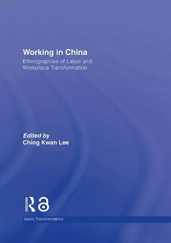 Working in China cover