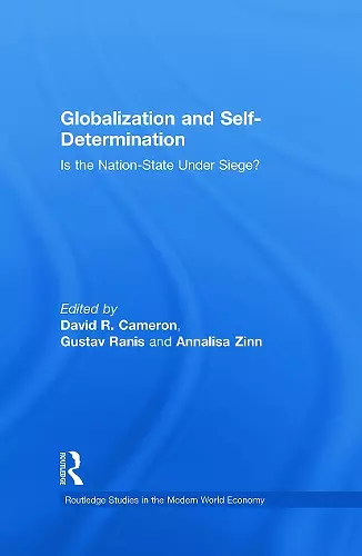 Globalization and Self-Determination cover