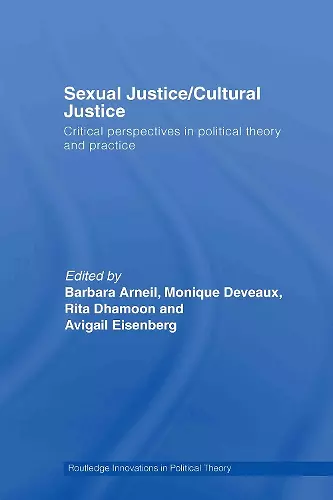 Sexual Justice / Cultural Justice cover