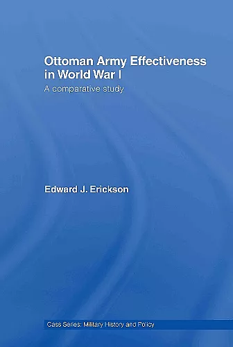 Ottoman Army Effectiveness in World War I cover