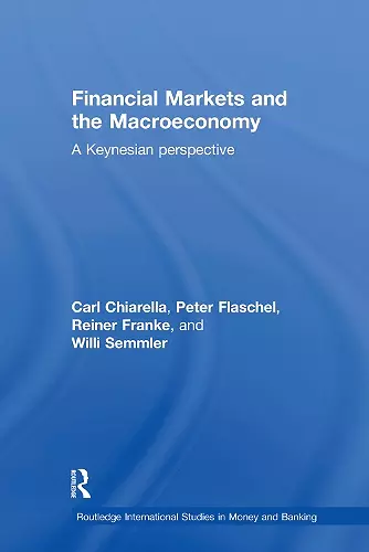 Financial Markets and the Macroeconomy cover