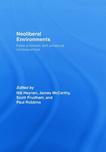 Neoliberal Environments cover