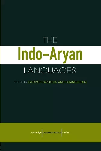 The Indo-Aryan Languages cover